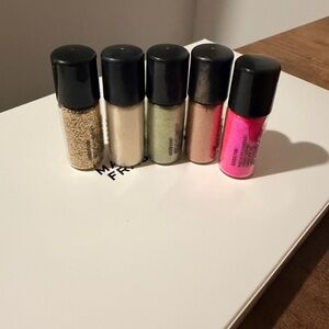 MAC Cosmetics Vibrant Eyeshadow Set - Gold, Cream, Green, Pink